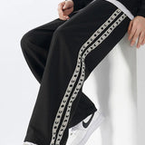Adam - Relaxed Fit Trousers with Side Panels
