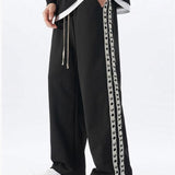 Adam - Relaxed Fit Trousers with Side Panels