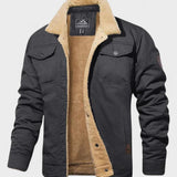 Marcel - Black Teddy-Lined Jacket