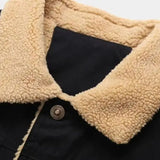 Marcel - Black Teddy-Lined Jacket