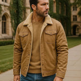 Marcel - Black Teddy-Lined Jacket
