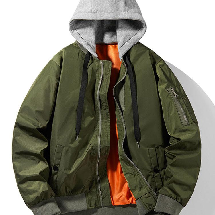 Oliver - Hooded Bomber Jacket