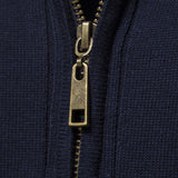 Sawyer - Striped Cotton Quarter-Zip Pullover