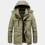 Alistair - Military Style Hooded Jacket
