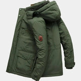 Alistair - Military Style Hooded Jacket