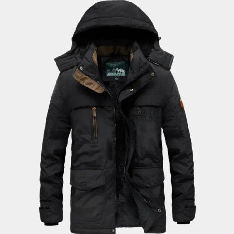 Alistair - Military Style Hooded Jacket