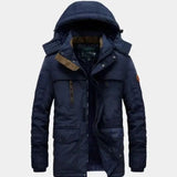 Alistair - Military Style Hooded Jacket