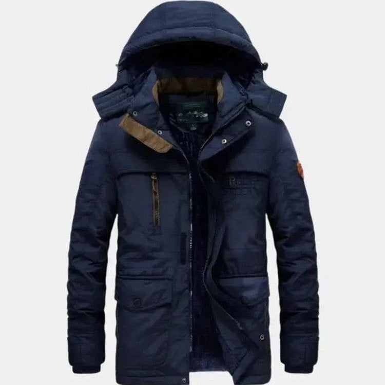 Alistair - Military Style Hooded Jacket