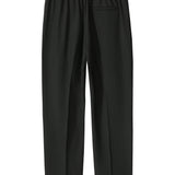 Alain - Relaxed Fit Straight Leg Trousers