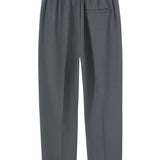 Alain - Relaxed Fit Straight Leg Trousers
