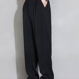 Alain - Relaxed Fit Straight Leg Trousers