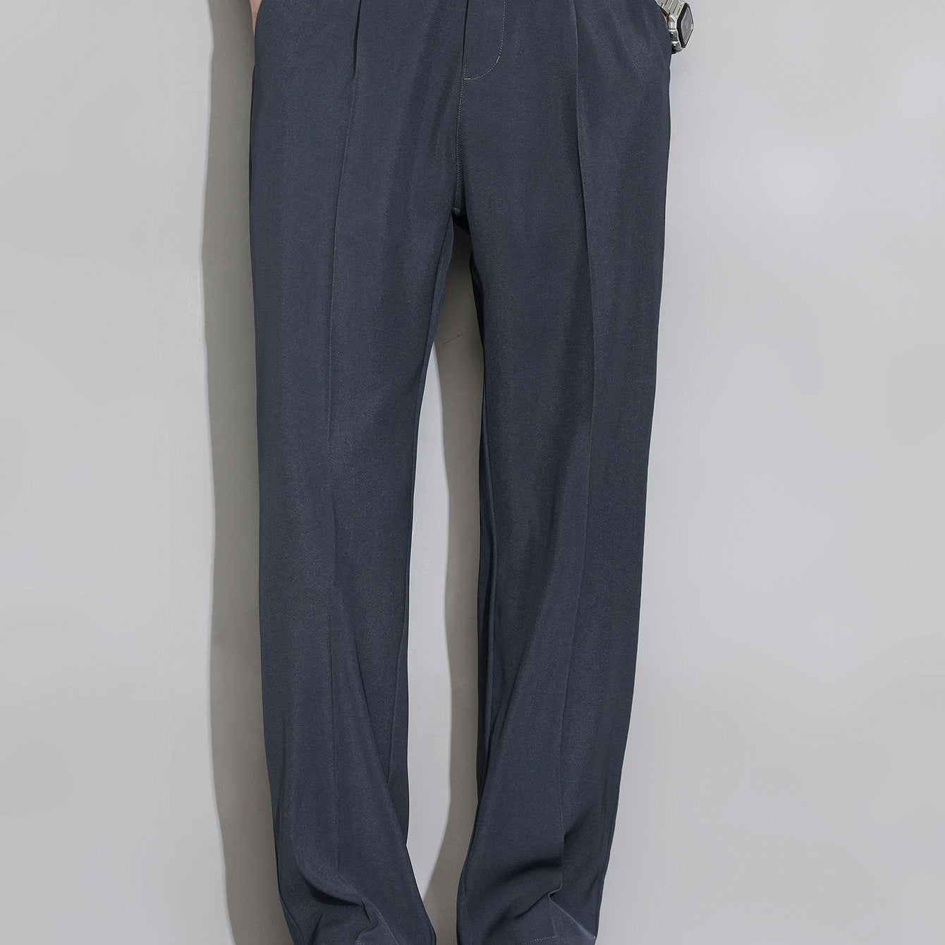Alain - Relaxed Fit Straight Leg Trousers