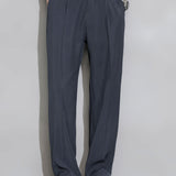 Alain - Relaxed Fit Straight Leg Trousers