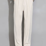 Alain - Relaxed Fit Straight Leg Trousers
