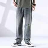 Bryce - Distressed Straight Leg Jeans