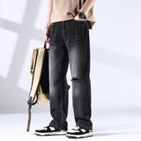 Bryce - Distressed Straight Leg Jeans