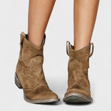Charlotte - Timeless Western Ankle Boots