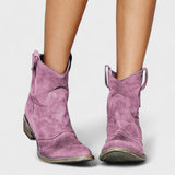 Charlotte - Timeless Western Ankle Boots