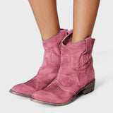 Charlotte - Timeless Western Ankle Boots