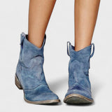 Charlotte - Timeless Western Ankle Boots
