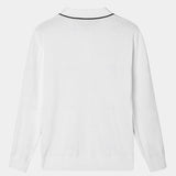 Jared - Long Sleeve Zip Polo