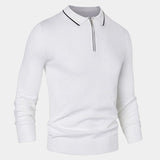 Jared - Long Sleeve Zip Polo