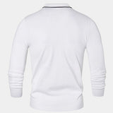 Jared - Long Sleeve Zip Polo