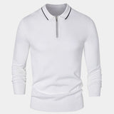 Jared - Long Sleeve Zip Polo