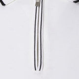 Jared - Long Sleeve Zip Polo