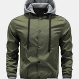 Benjamin - Bomber Jacket with Detachable Hood
