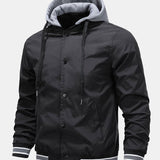 Benjamin - Bomber Jacket with Detachable Hood