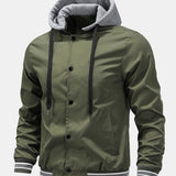 Benjamin - Bomber Jacket with Detachable Hood
