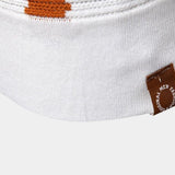 Greg - Striped Knit Polo with Open Collar