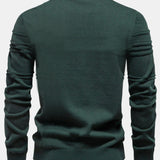 Fraser - Striped Jacquard Crew Neck Sweater