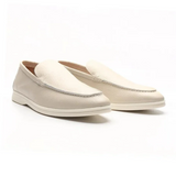 Antoine - Textured Leather Loafers