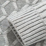 Duncan - Jacquard Toggle Turtleneck Sweater