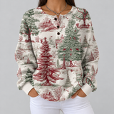 Luna - Winter Landscape Sweater