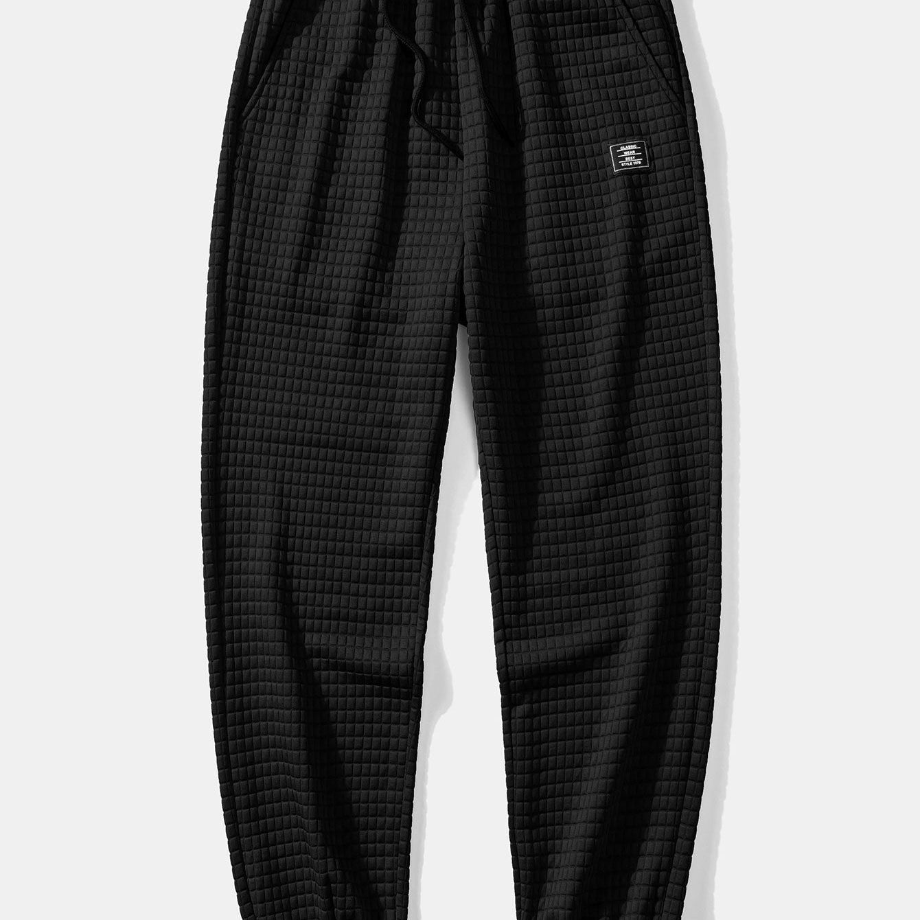 Daniel - Waffle Knit Joggers