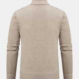 Theodore - Striped Zip-Up Sweater