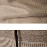 Theodore - Striped Zip-Up Sweater