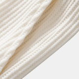 Claude - Waffle Texture Drawstring Pants