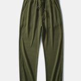 Claude - Waffle Texture Drawstring Pants