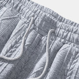 Patrick - Geometric Jacquard Joggers