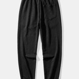 Patrick - Geometric Jacquard Joggers
