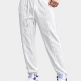 Patrick - Geometric Jacquard Joggers