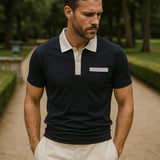 Garrett - Contrast Collar Polo