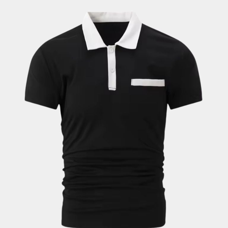 Garrett - Contrast Collar Polo