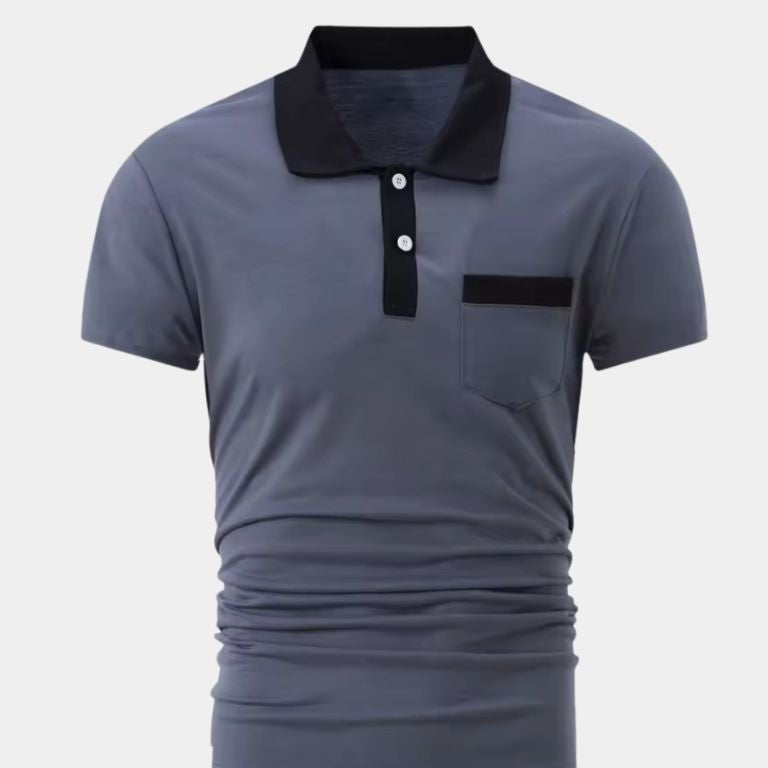 Garrett - Contrast Collar Polo