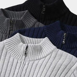 Neil - Classic Collared Knit Cardigan