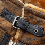 Yannick - Suede Jacket with Faux Fur Lining